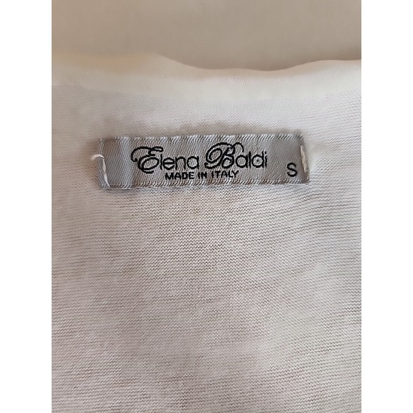 VTG Womens Silk Top S Pastel Pink Floral Bell Sleeve Lined Fairy Soft Cottage - Picture 7 of 12